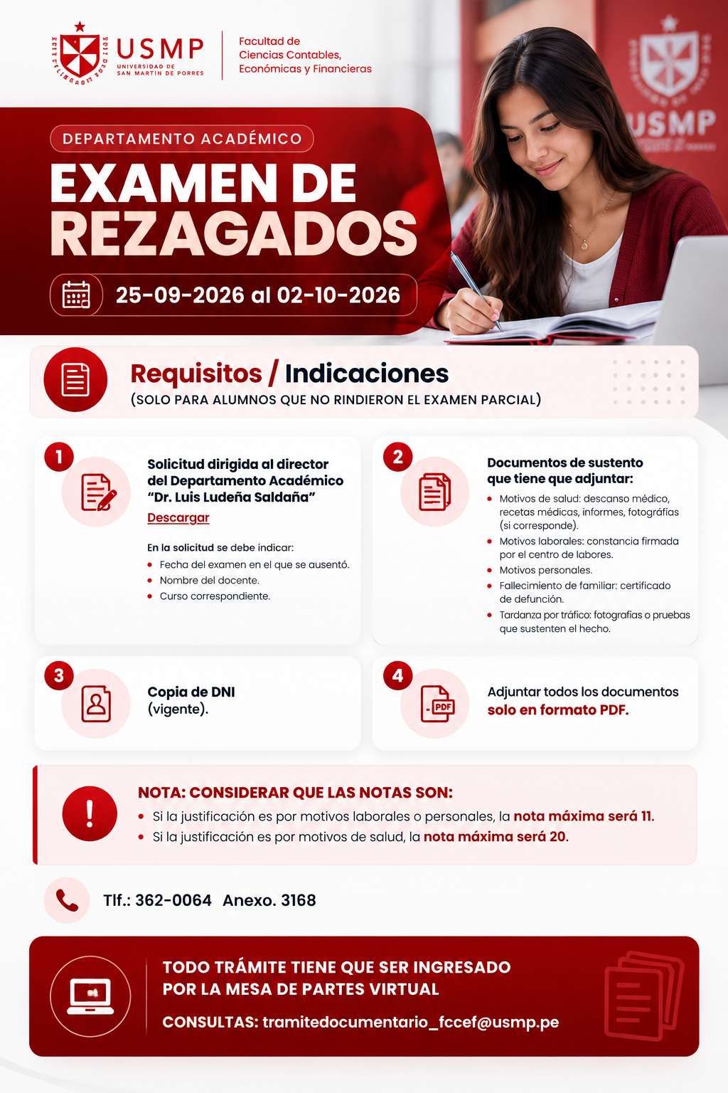 Flyer Departamento Académico
